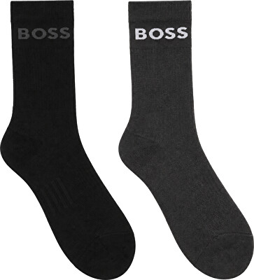 Hugo Boss - 2 PACK - pánske ponožky BOSS 50469747-013