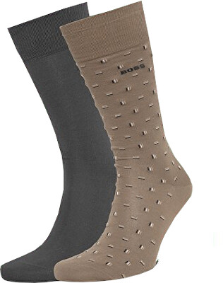 Hugo Boss - 2 PACK - pánské ponožky BOSS 50524282-249