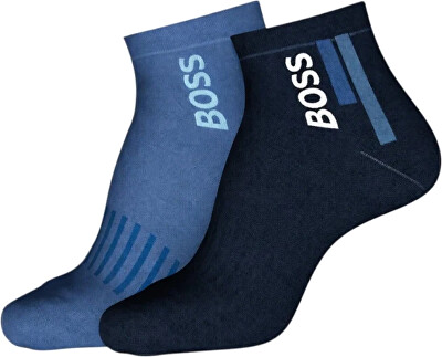 Hugo Boss - 2 PACK - pánské ponožky BOSS 50559471-401