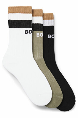Hugo Boss - 3 PACK - pánské ponožky BOSS