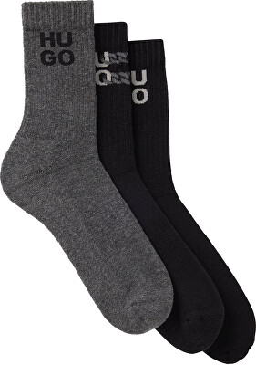 Hugo Boss - 3 PACK - pánské ponožky HUGO