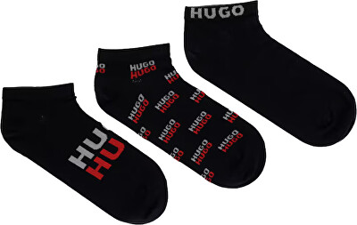 Hugo Boss - 3 PACK - pánské ponožky HUGO 50557070-001