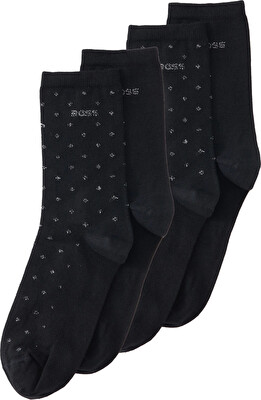Hugo Boss - 4 PACK - dámske ponožky BOSS 50567790-001