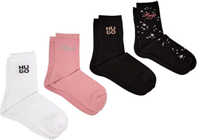 Hugo Boss - 4 PACK - dámské ponožky HUGO