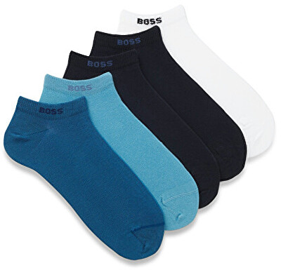 Hugo Boss - 5 PACK - pánske ponožky BOSS 50493197-439
