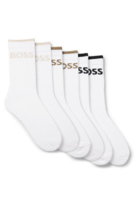 Hugo Boss - 6 PACK - pánské ponožky BOSS 50510168-965