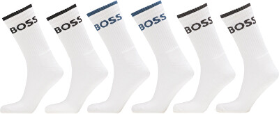 Hugo Boss - 6 PACK - pánské ponožky BOSS 50510168-967