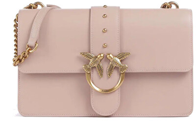 Pinko - Dámská kožená crossbody kabelka