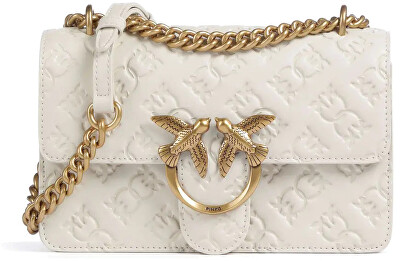 Pinko - Dámská kožená crossbody kabelka