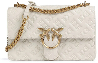 Pinko - Dámská kožená crossbody kabelka