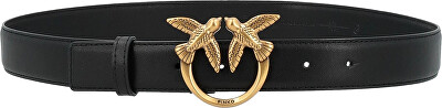 Pinko - Dámský kožený opasek 100125 A0F1 Z99Q