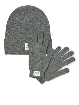 Jack&Jones - Pánská sada - čepice a rukavice JACHILL
