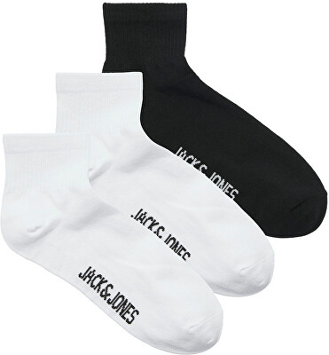 Jack&Jones - 3 PACK - pánské ponožky JACLEON