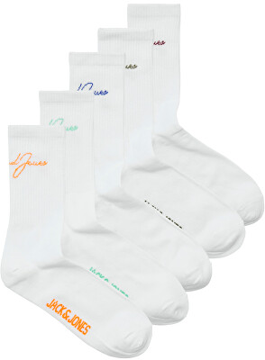 Jack&Jones - 5 PACK - pánské ponožky JACLUKAS