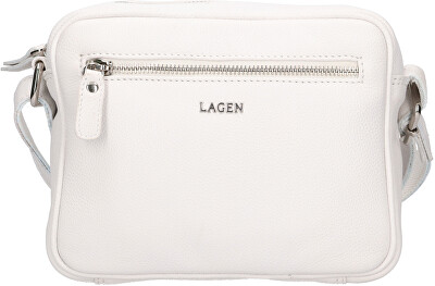 Lagen - Dámská kožená crossbody kabelka