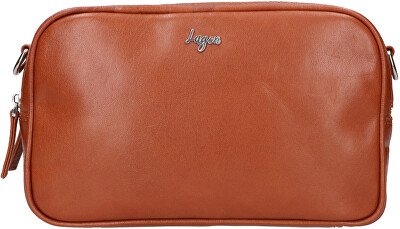 Lagen - Dámská kožená crossbody kabelka