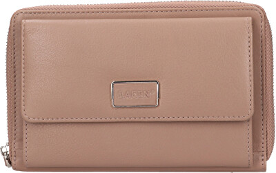 Lagen - Dámská kožená crossbody kabelka