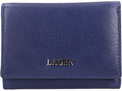 Lagen - Dámská kožená peněženka LG-2152 INDIGO