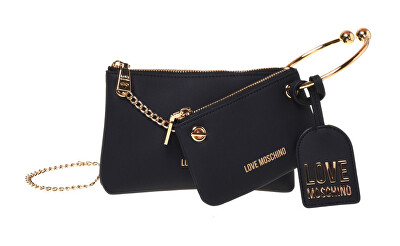 Love Moschino - Dámská crossbody kabelka 2 v 1 JC4280PP0PKV0000