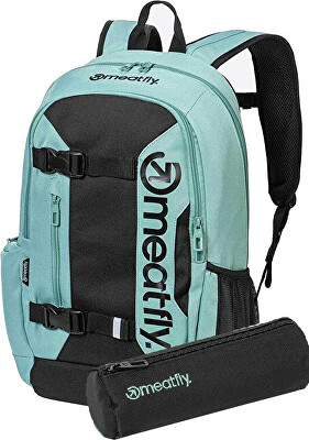 Meatfly - Hátizsák Basejumper Sea Green