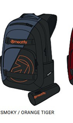 Meatfly - Batoh Exile Smoky/ Orange Tiger