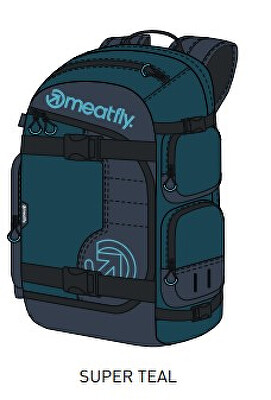 Meatfly - Batoh Wanderer Super Teal