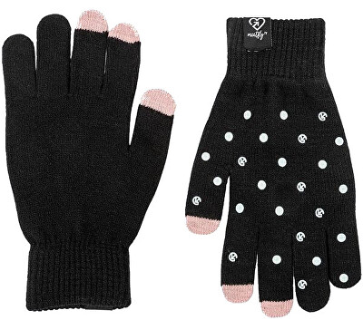 Meatfly - Dámské rukavice BOYD Black Dots
