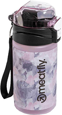 Meatfly - Fľaša 500 ml Tiner Clouds Pink