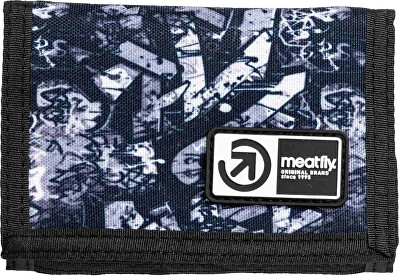 Meatfly - Peněženka Dewey Grafitty Black