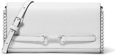 Michael Kors - Dámská kožená crossbody kabelka 35S5S2ZC7L OPTIC WHITE