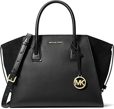 Michael Kors - Dámska kožená kabelka 35F4G4VS3L BLACK