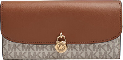 Michael Kors - Dámska kožená peňaženka 35S5GHME9B VANILLA