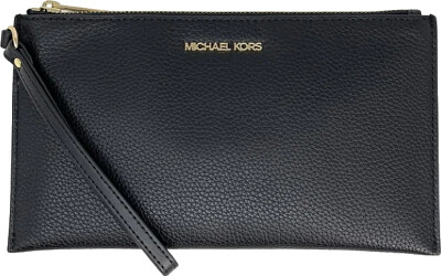 Michael Kors - Dámské kožené psaníčko 35S4GTVW3L BLACK