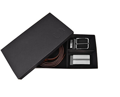 Penny Belts - Dárkový set opasku Cognac
