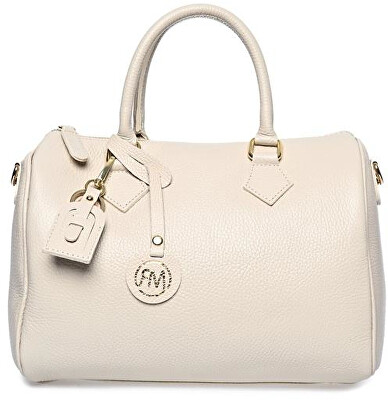 Roberta M - Női bőr kézitáska RM1897 Beige