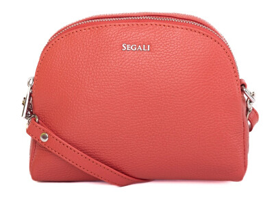 SEGALI - Dámská kožená crossbody kabelka