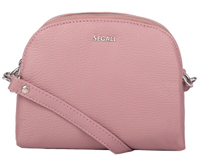 SEGALI - Dámská kožená crossbody kabelka