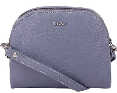 SEGALI - Dámská kožená crossbody kabelka