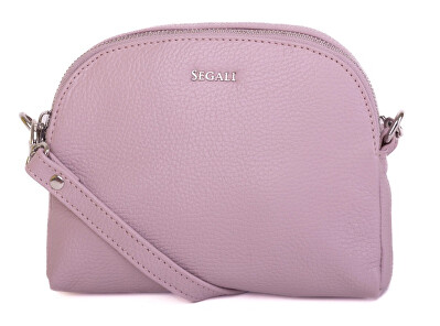 SEGALI - Dámská kožená crossbody kabelka