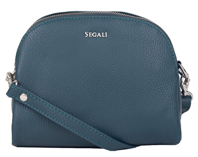 SEGALI - Dámská kožená crossbody kabelka