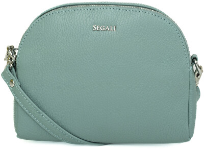 SEGALI - Dámská kožená crossbody kabelka