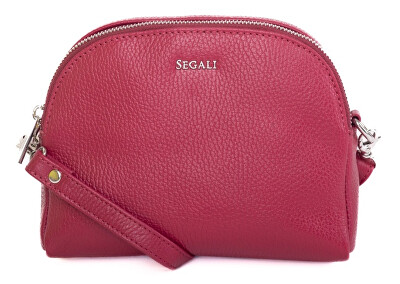 SEGALI - Dámská kožená crossbody kabelka