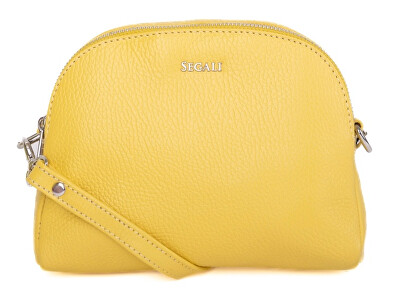 SEGALI - Dámská kožená crossbody kabelka