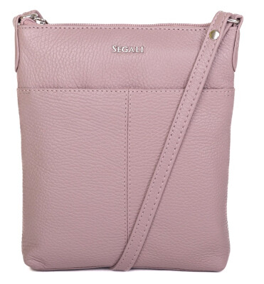 SEGALI - Dámská kožená crossbody kabelka
