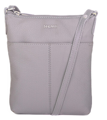 SEGALI - Dámská kožená crossbody kabelka