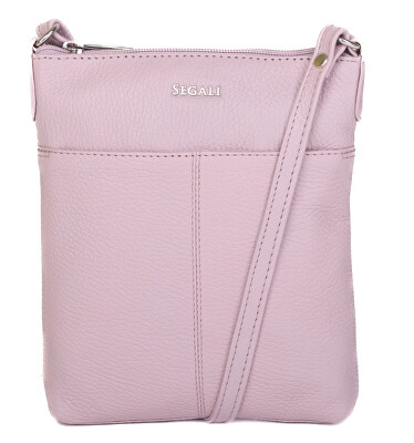 SEGALI - Dámská kožená crossbody kabelka
