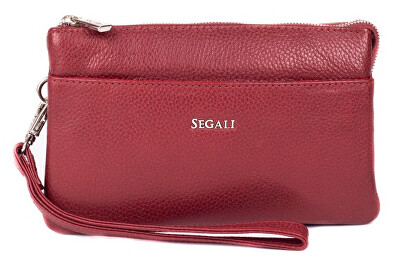 SEGALI - Dámská kožená crossbody kabelka