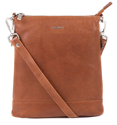 SEGALI - Dámská kožená crossbody kabelka