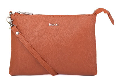 SEGALI - Dámská kožená crossbody kabelka