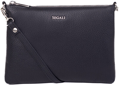 SEGALI - Dámská kožená crossbody kabelka